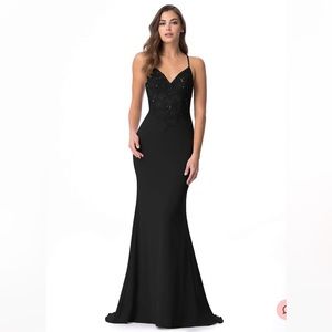 Azazie Adaly Dress / Black Gown